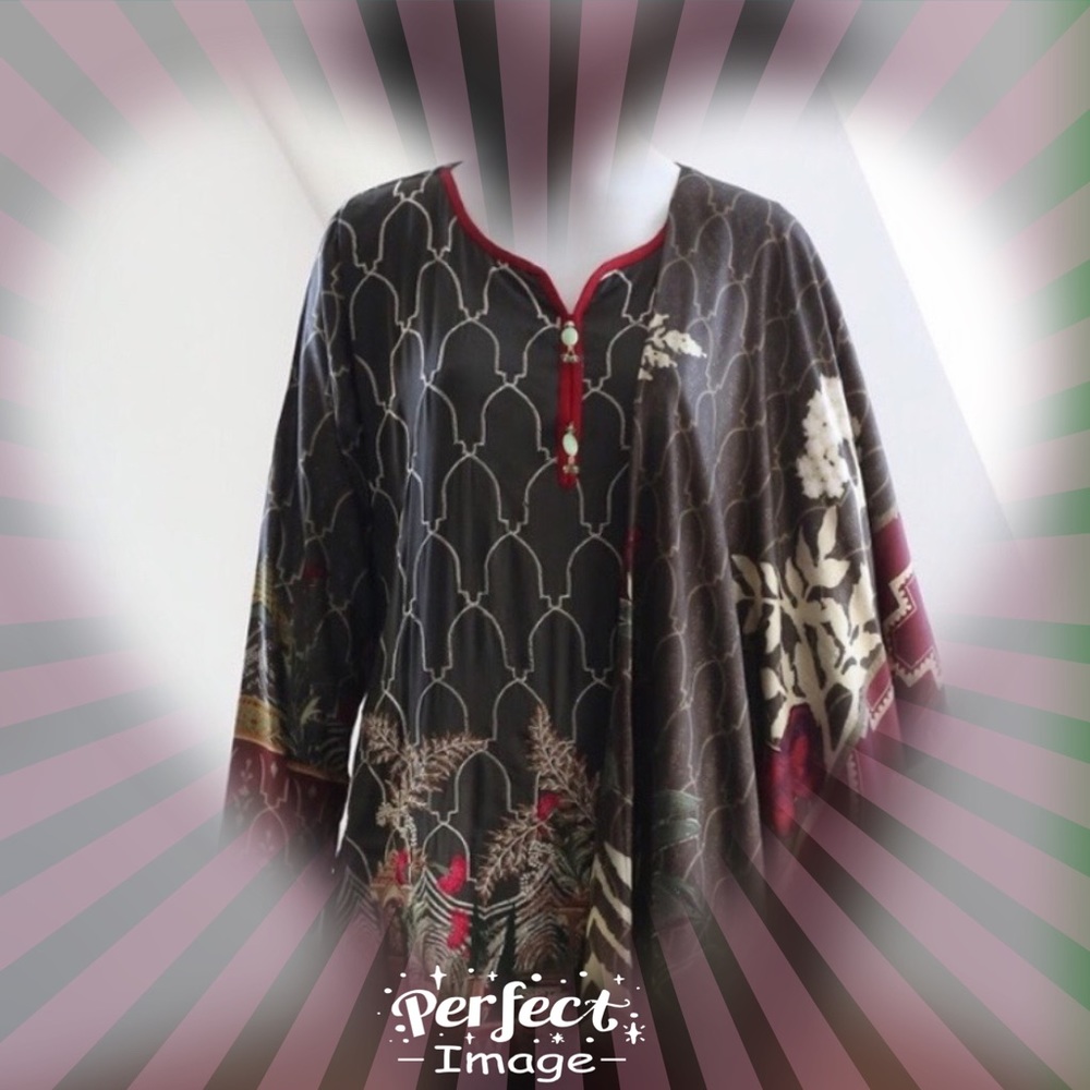Brand new shalwar kameez! beautiful bright color, soft linen fabric.